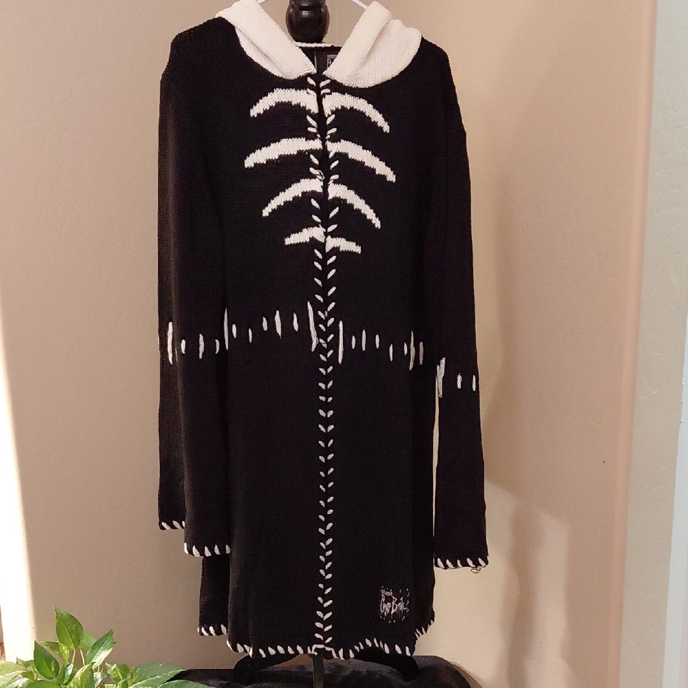 KILLSTAR 4X SCRAPS HOODED CARDIGAN CORPSES BRIDE COLLECTION